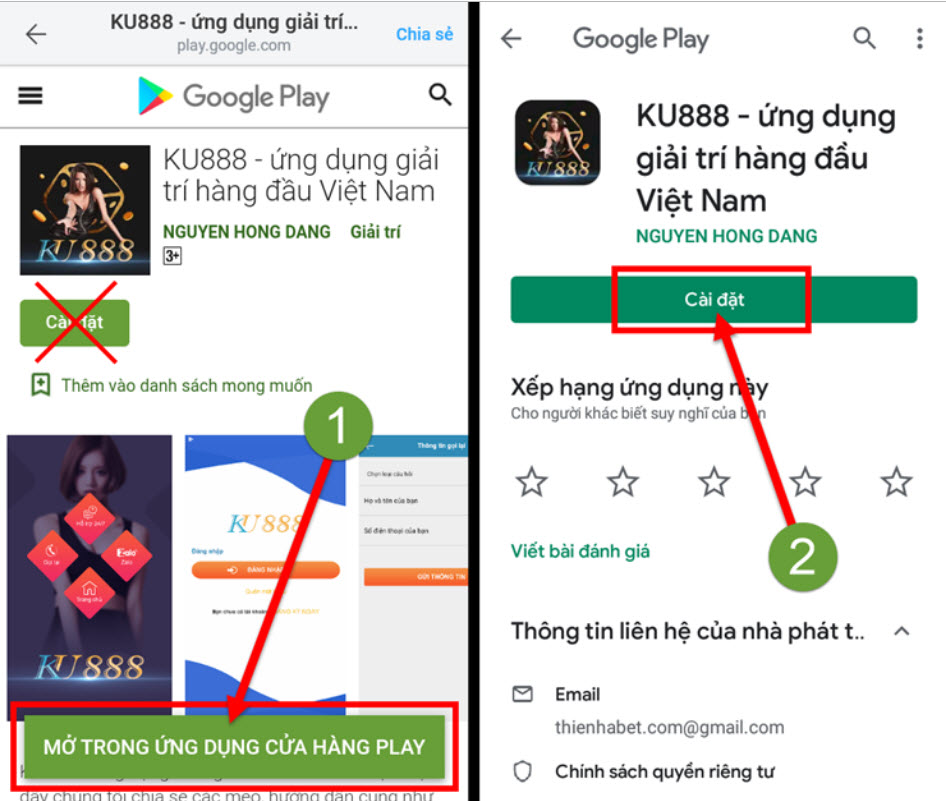 tải app kubet tại android