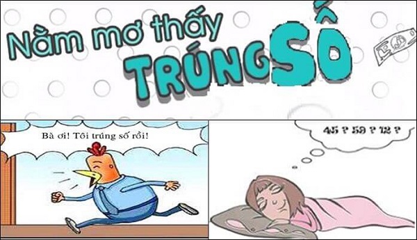 mơ thấy trúng số